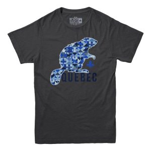 Quebec Patchwork Beaver T-Shirt