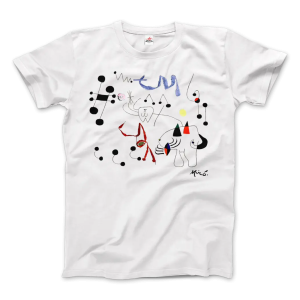 Joan Miro Woman Dreaming of Escape 1945 Artwork T-Shirt