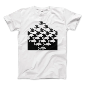 MC Escher Sky and Water I Art T-Shirt